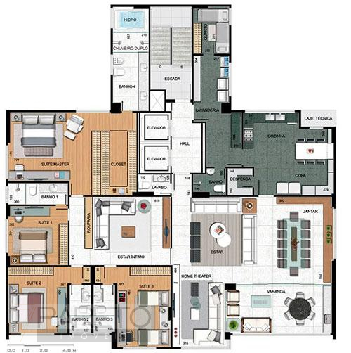 Apartamento para Venda em Belo Horizonte / MG no bairro Savassi - Pareto Imóveis