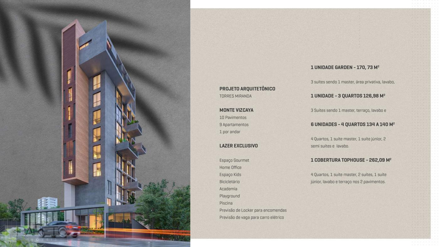 Apartamento com Área Privativa para Venda em Belo Horizonte / MG no bairro Santa Lúcia - Pareto Imóveis