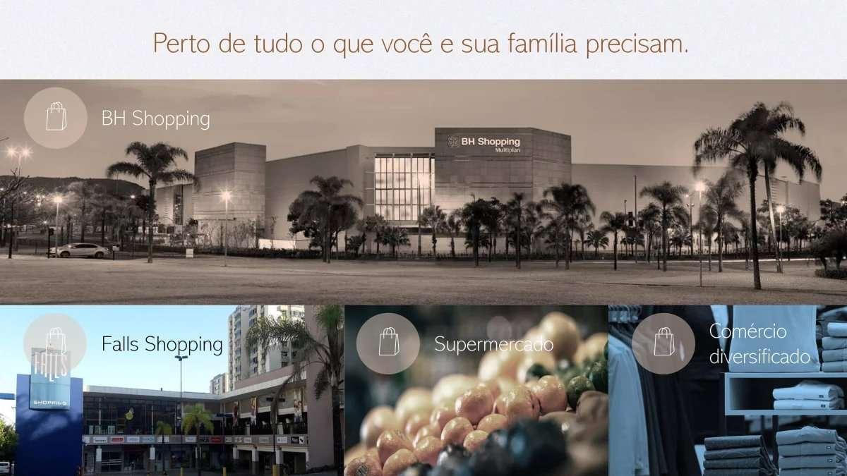 Cobertura com 3 quartos, 160,00m², à venda em Belo Horizonte, Santa Lúcia - Pareto Imóveis